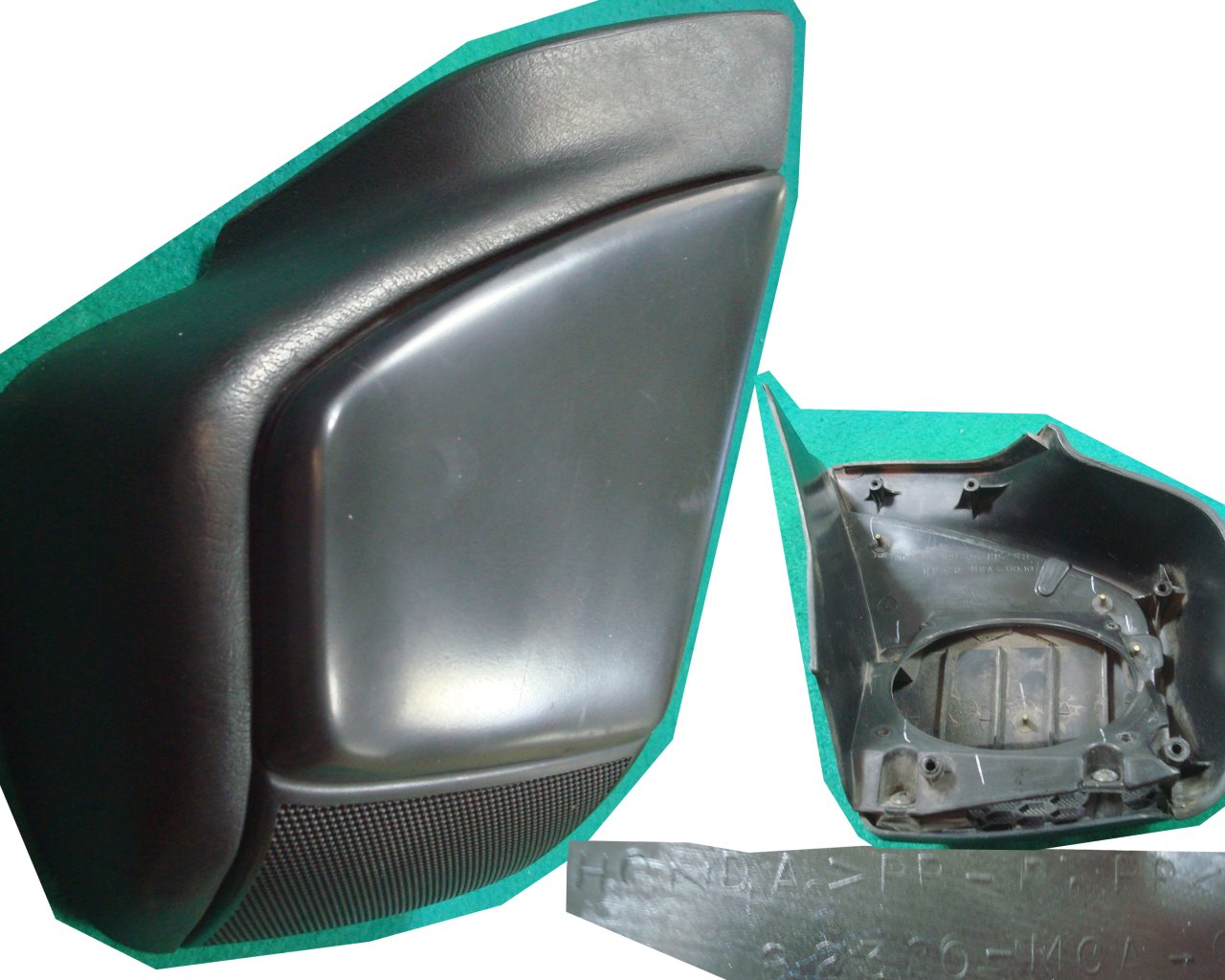 Goldwing GL1800 01 to 05 Cover A Right Passenger Armrest PLUS 82320-MCA-000