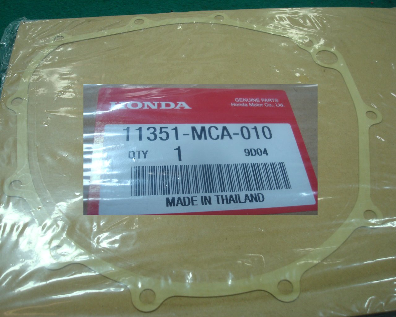 Goldwing GL1800 01 to 17 Clutch cover gasket 11351-MCA-010