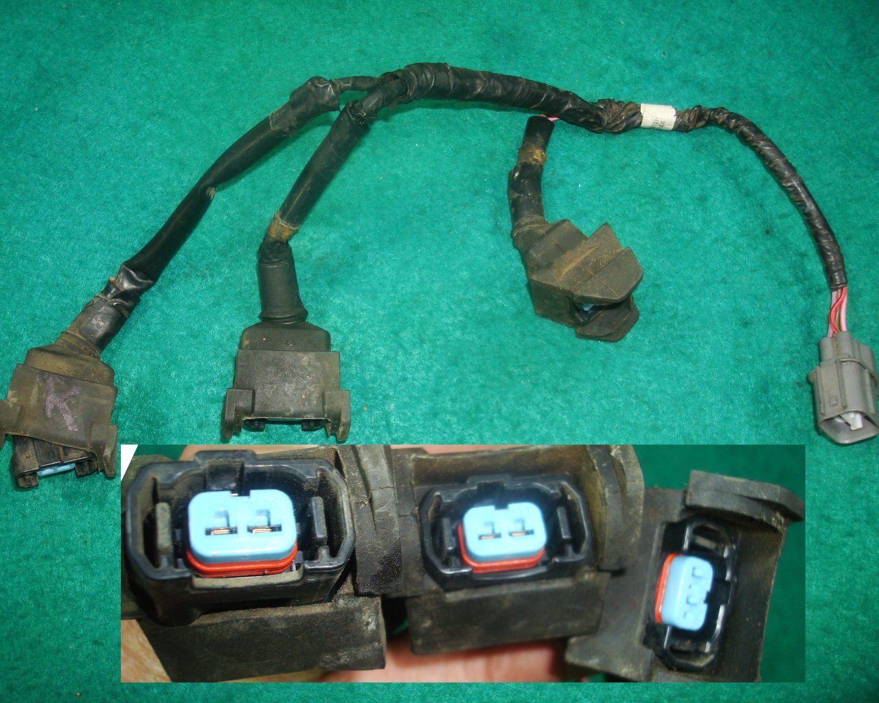 Goldwing GL1800 06 to 08 Sub Harness Right injectors 32109-MCA-A60