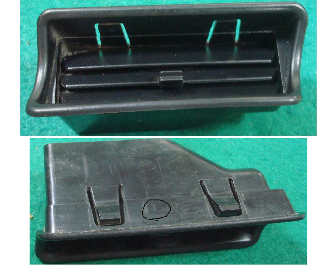 Goldwing GL1800 01 to 05 Left Upper FRESH AIR OUTLET 64460-MCA-780