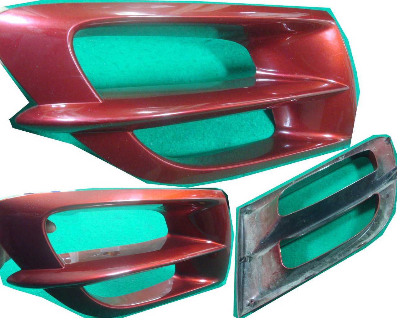 Goldwing GL1800 01 to 02 Cowl LOUVER Left R259 -P 64295-MCA-000ZC