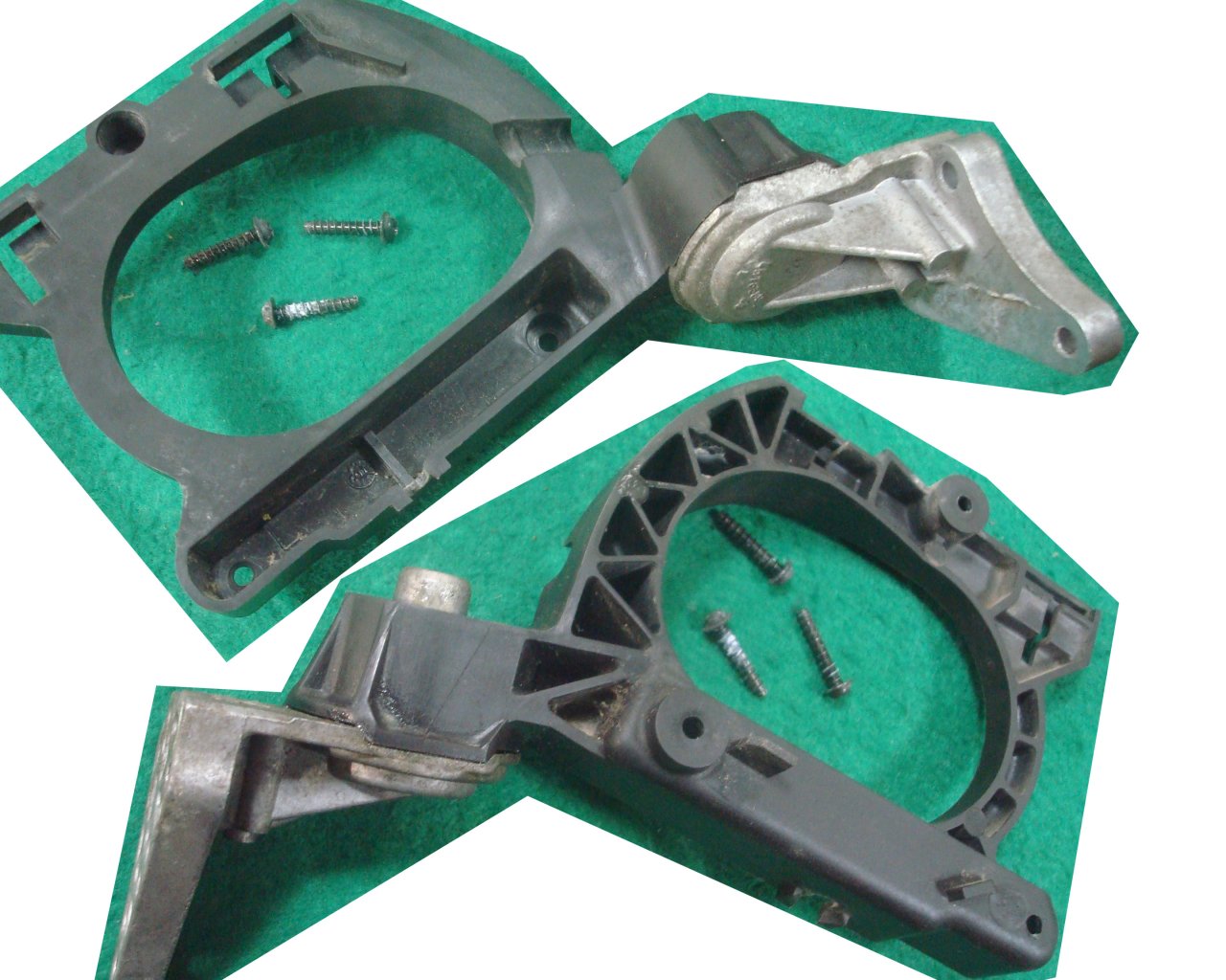 Goldwing GL1800 01 to 10 Left mirror mount w/bracket part of 88120-MCA-003