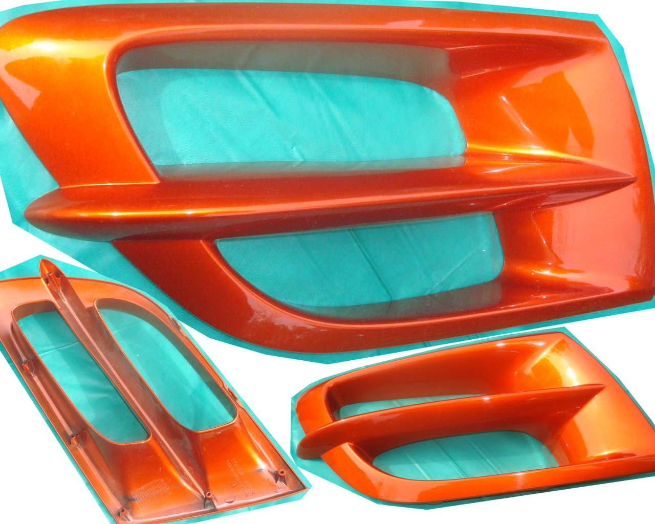 Goldwing GL1800 2003 LOUVER L. SIDE COWL *YR236M 64295-MCA-000ZK