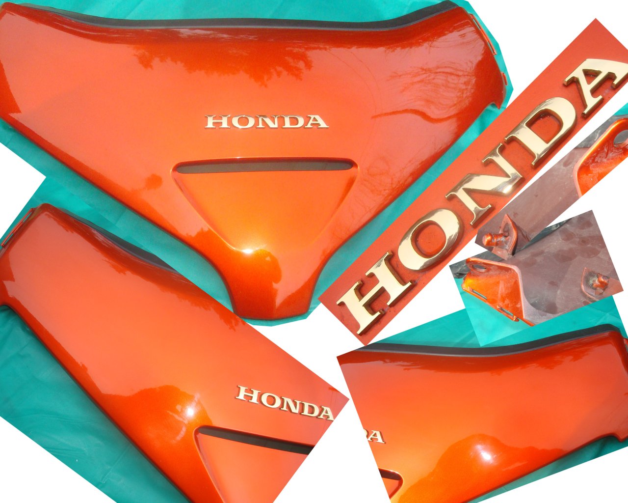 Goldwing GL1800 2003 Windshield Garnish SET  YR236 Jupiter 64120-MCA-000ZK