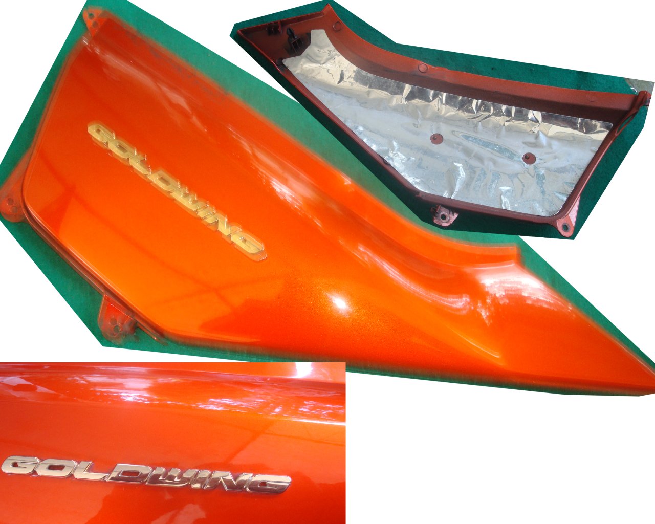 Goldwing GL1800 2003 Side cover SET, Right YR-239 Jupiter 83600-MCA-000ZK