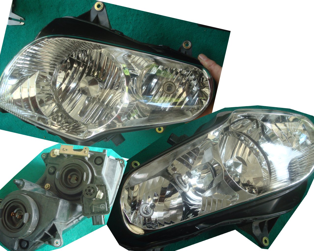 Goldwing GL1800 01 to 10 Headlight Assy, complete LEFT 33150-MCA-A61