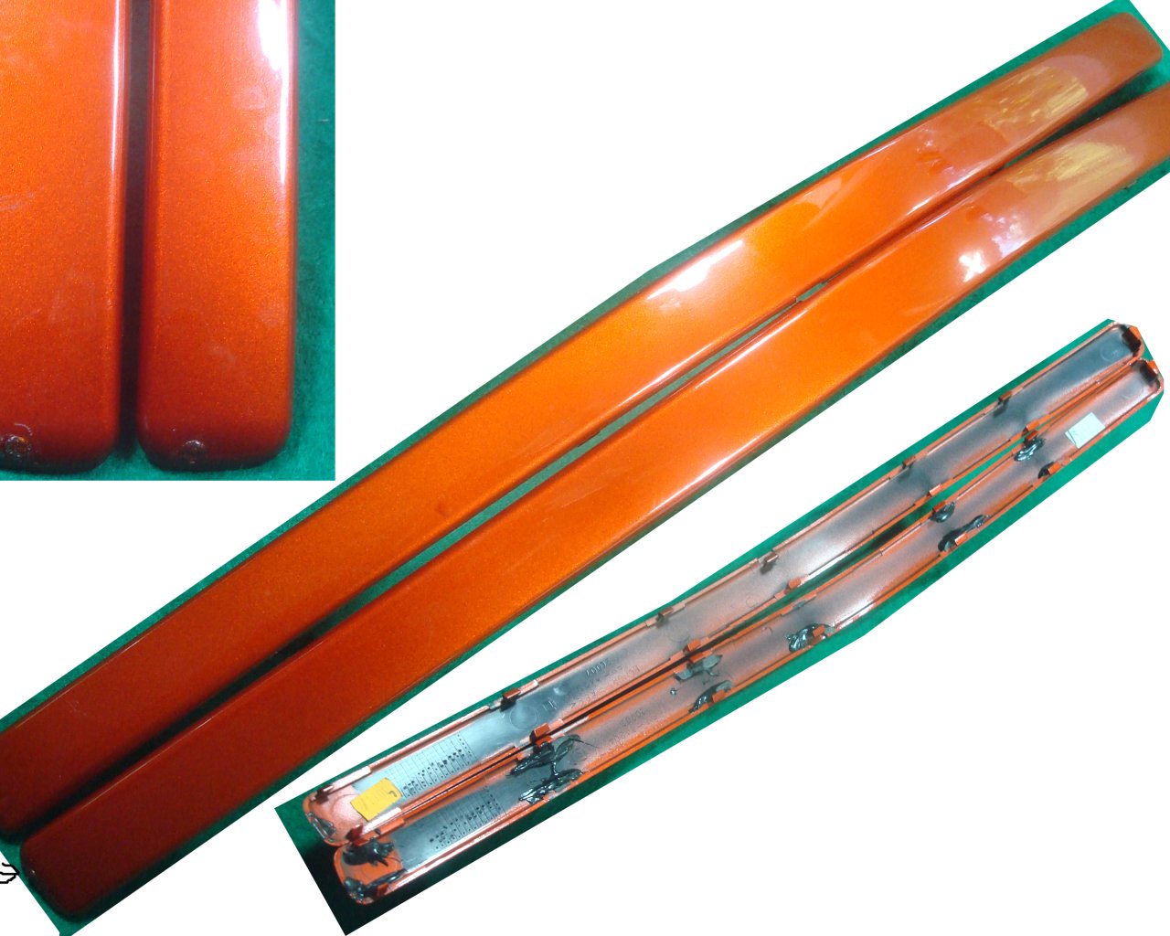 Goldwing GL1800 2003 Molding SET YR-239 Jupiter Orange 64204-MCA-000ZK