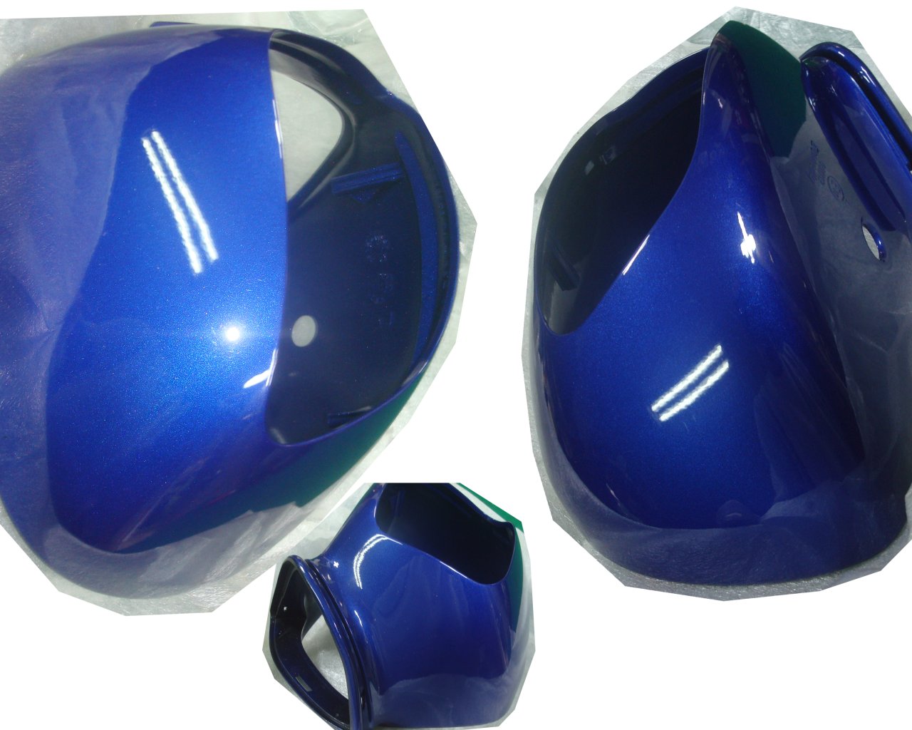 Goldwing GL1800 2001 Mirror housing PB304P Apollo Blue 88120-MCA-A00ZH