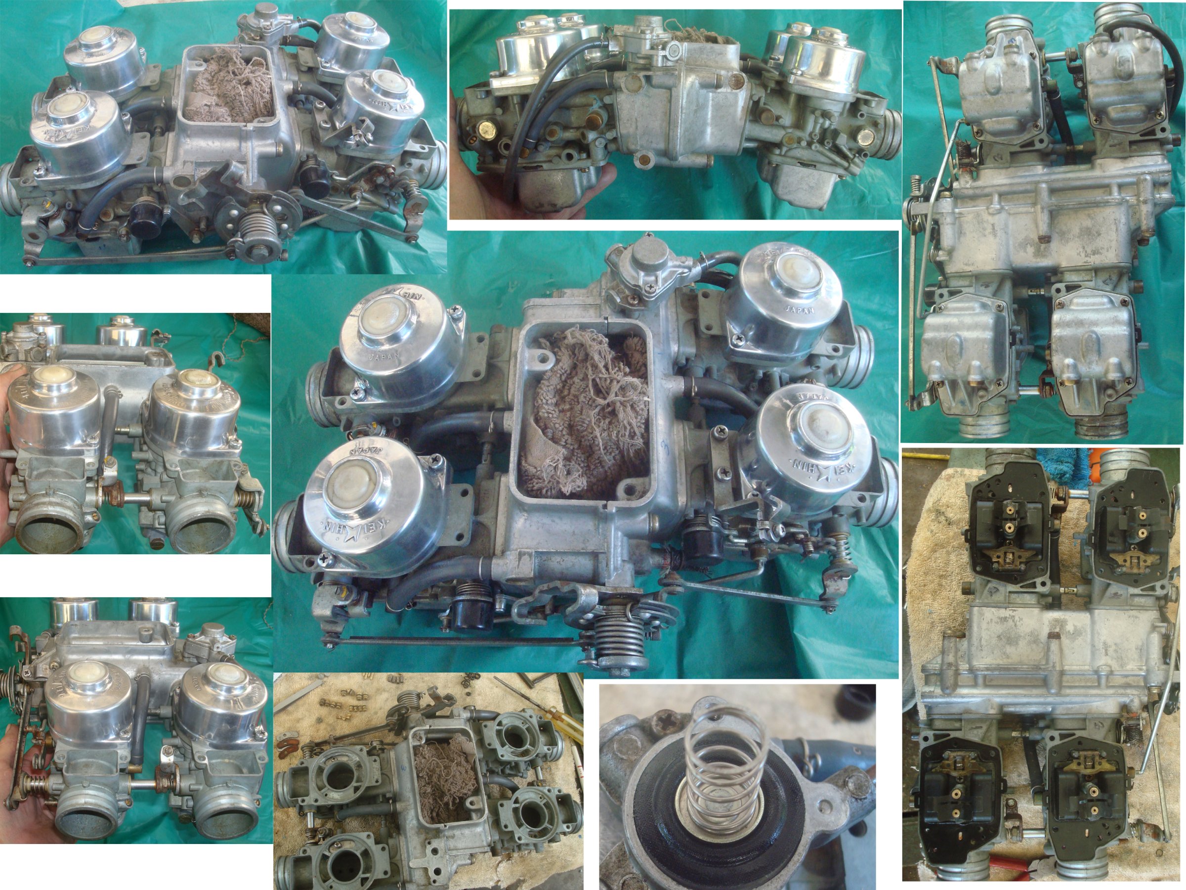 Goldwing GL1000 78-79 Carburetor Assy 771A SET: Re-freshed 161++-431-014