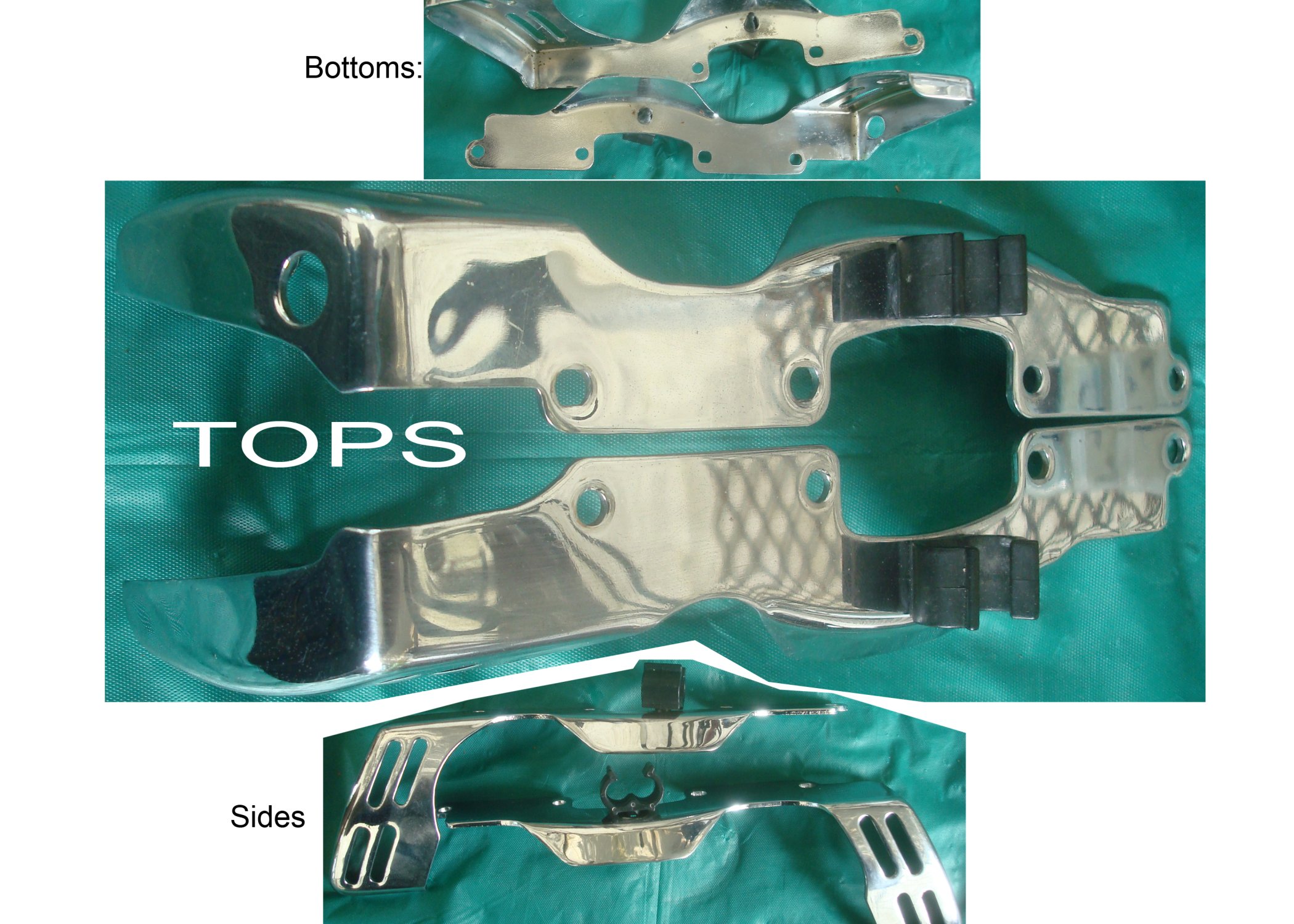 Goldwing GL1000 (75) 76 to 79 Carburetor STAYS SET 16169-371-771