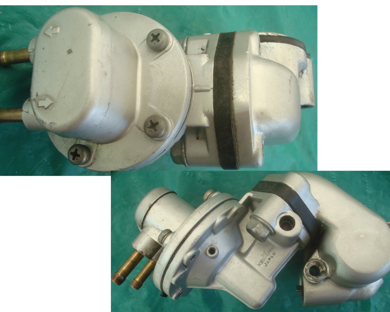 Goldwing GL1000, 1100 75 to 83 Fuel pump, on mount, OEM Honda 16700-371-004