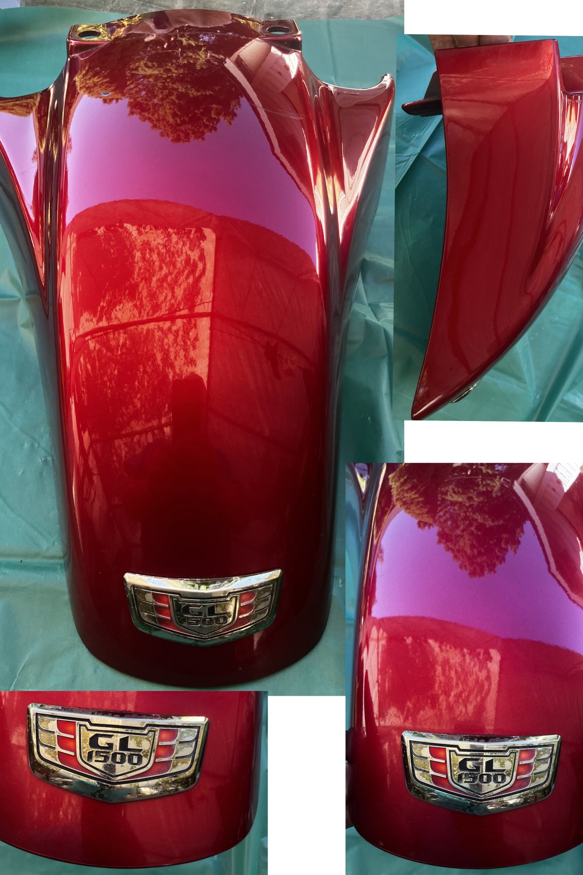 Goldwing GL1500 92 to 00 FENDER A, FR. R176C Spectra Red 61100-MAM-770ZG