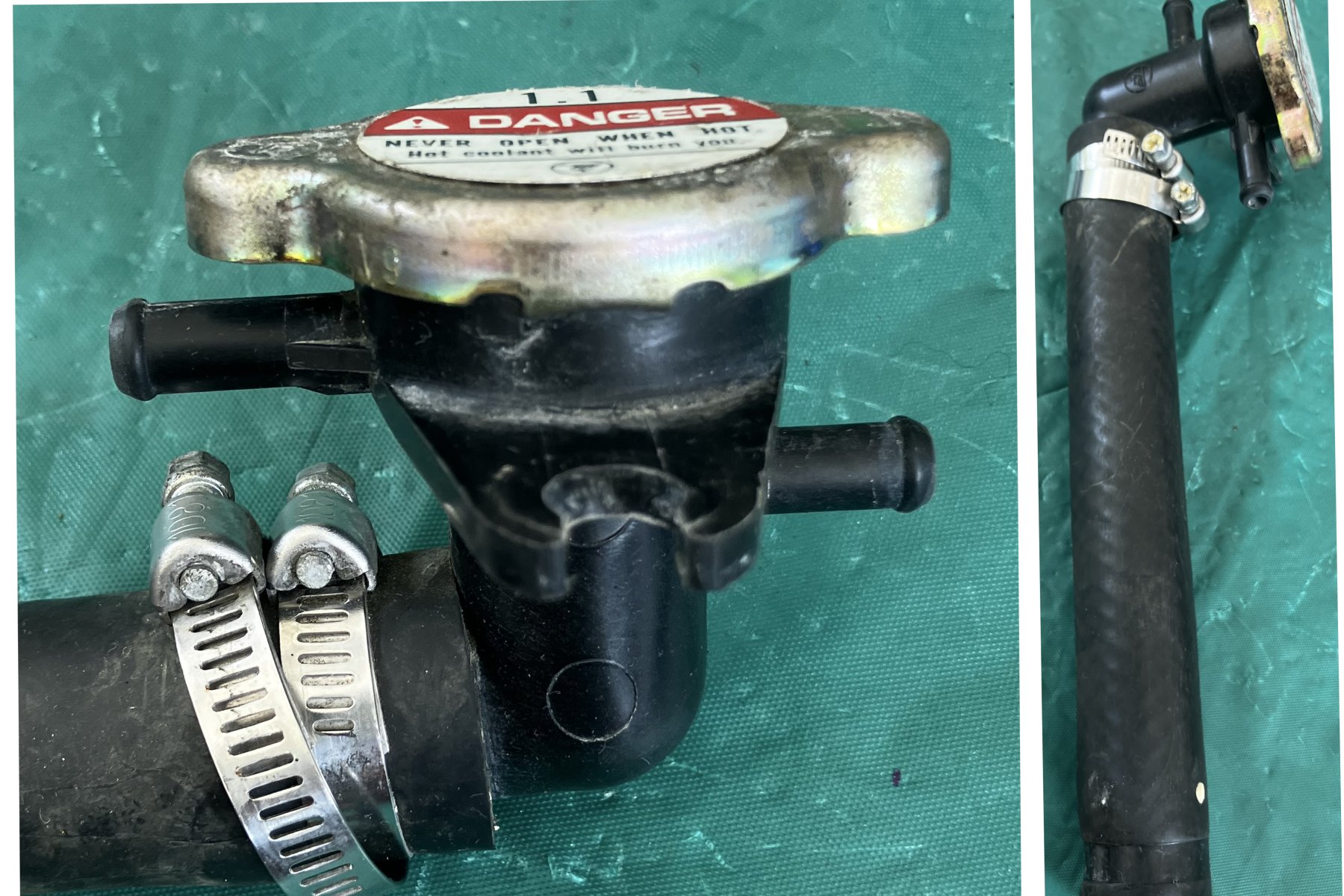 Goldwing GL1800 01 to 17 Radiator input neck, on pipe 19039-KM1-004