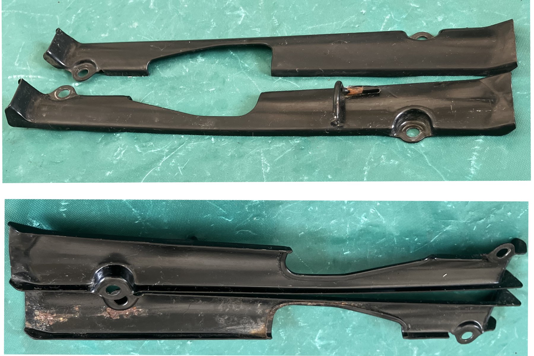 Goldwing GL1800 01 to 05 PLATE, R. L. HANDLE SET 53120-MCA-000 53110-MCA-000