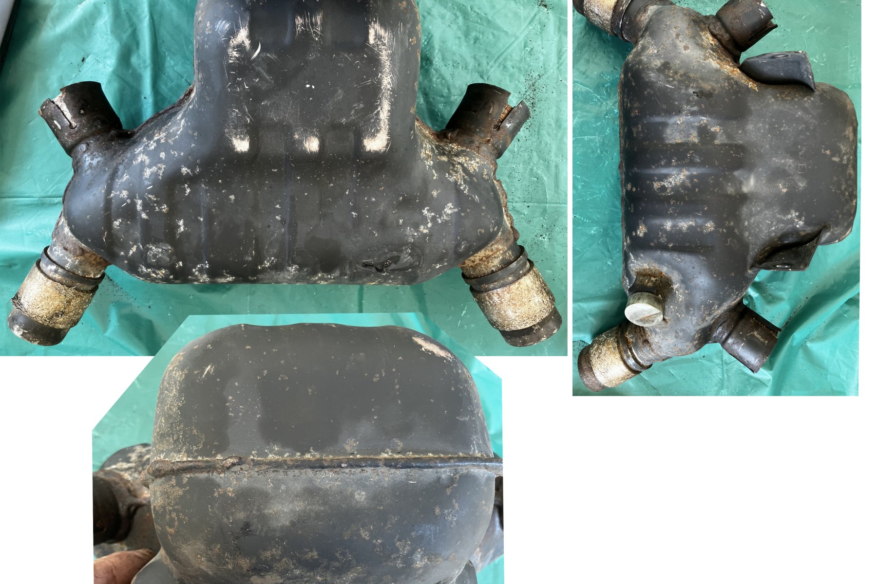 Goldwing GL1500 88 to 00 Chamber, Exhaust 18340-MN5-003