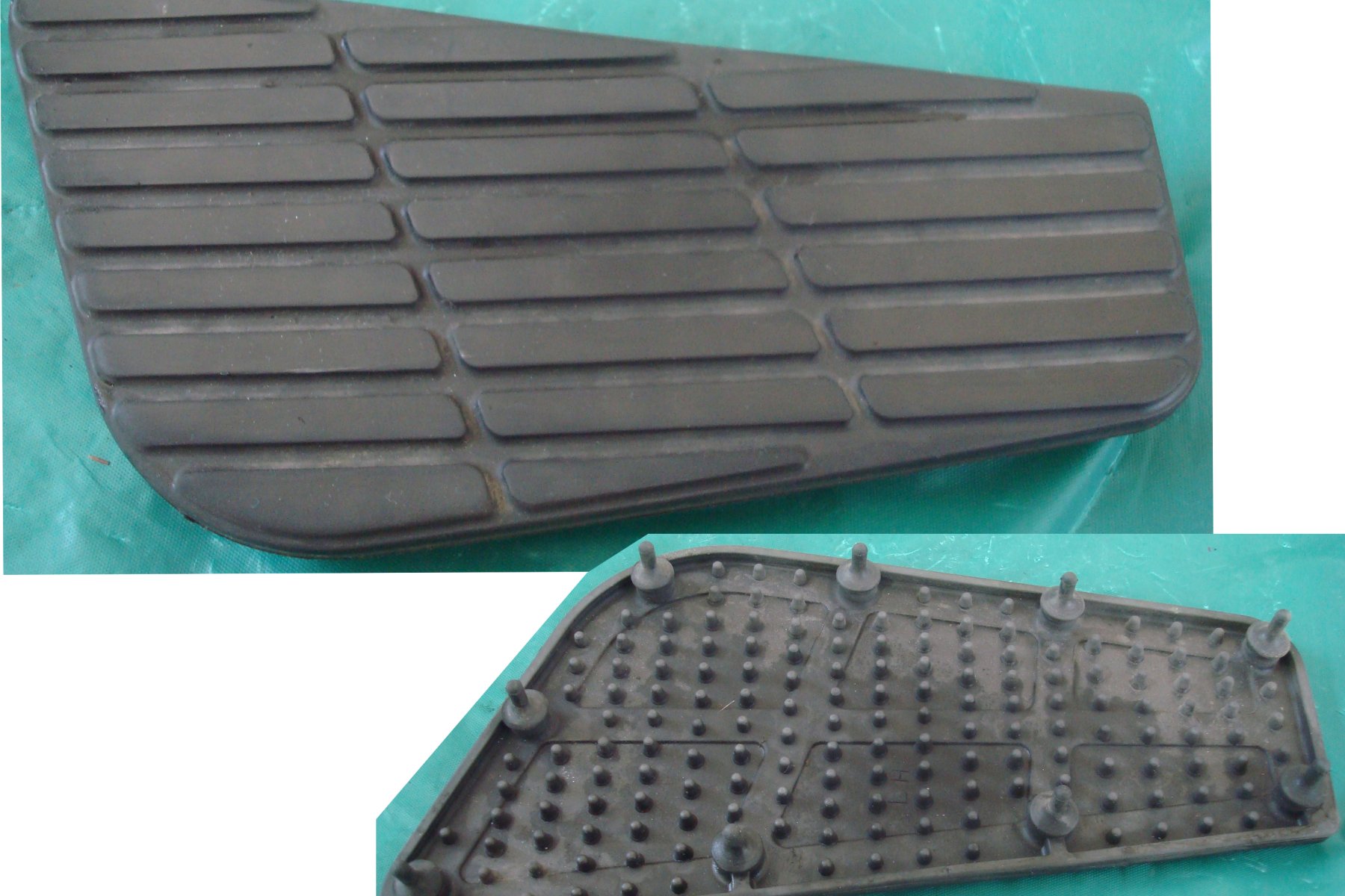 Goldwing GL1800 01 to 17 Pillon Rubber, passenger Left 50818-MCA-000