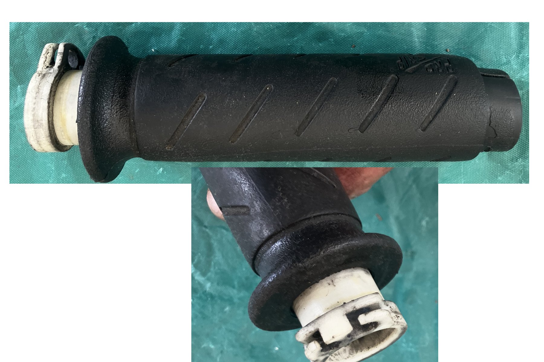 Goldwing GL1000 75 to 79 Throttle twist and grip 53141-300-010