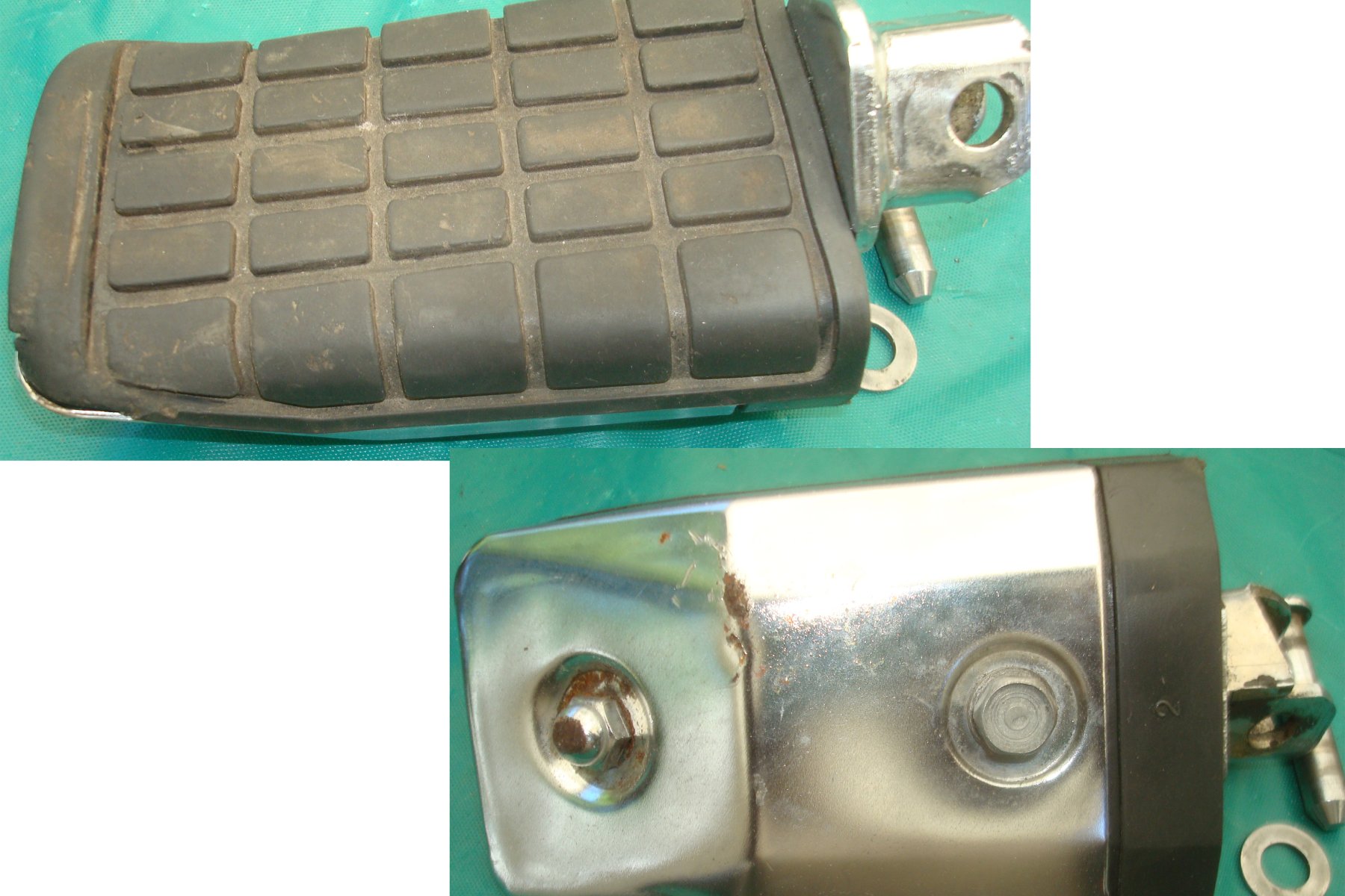 Goldwing GL1500 88 to 00 Right hand driver footpeg 50612-MT2-000