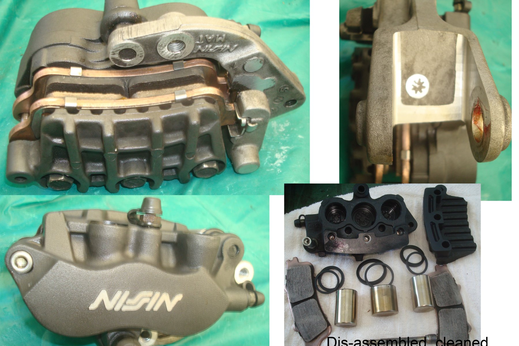 Goldwing GL1800 01 to 17 BRAKE CALIPER, Front Right ASSY 45250-MCA-006