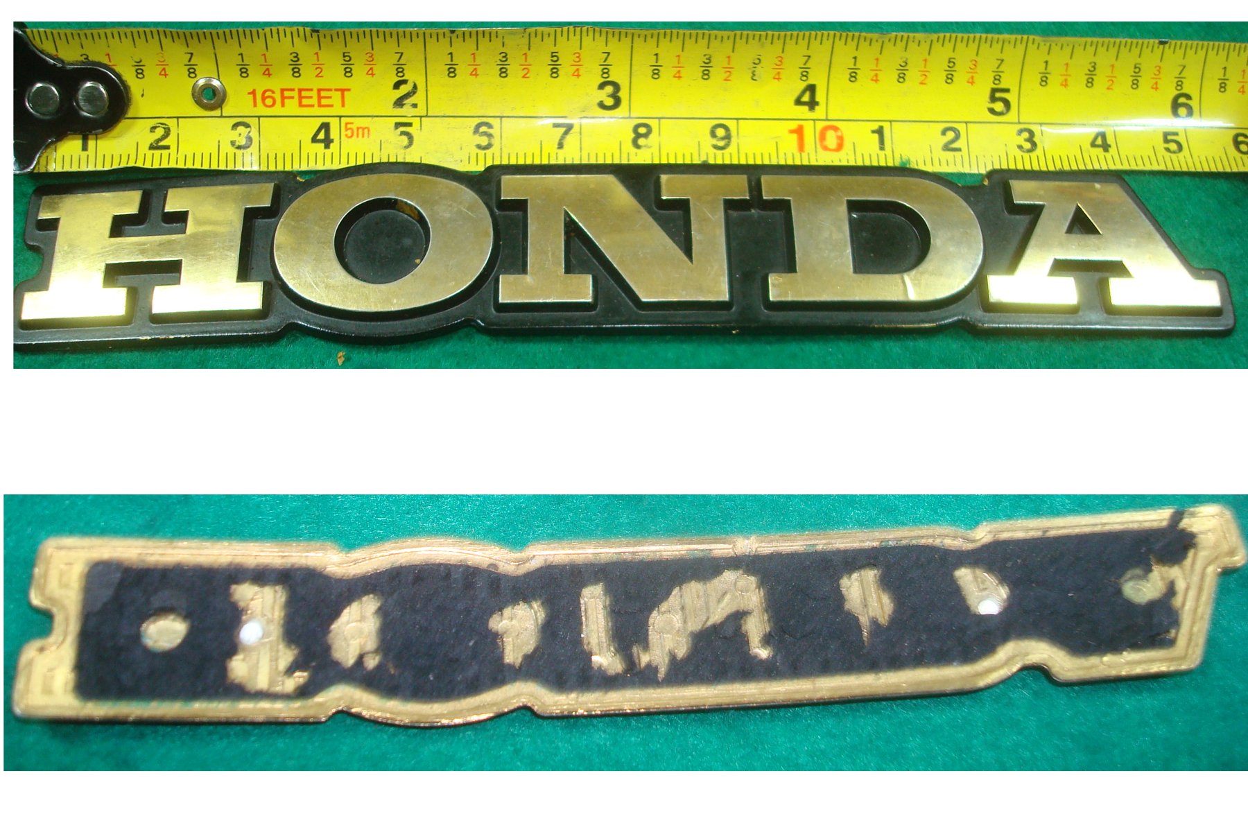 Goldwing  1100 or12 Main Fairing HONDA emblem