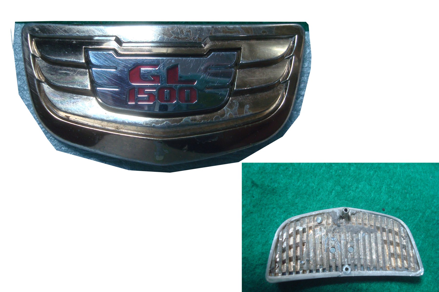 Goldwing GL1500 92 to 00 Front Fender Emblem 87124-MT8-771