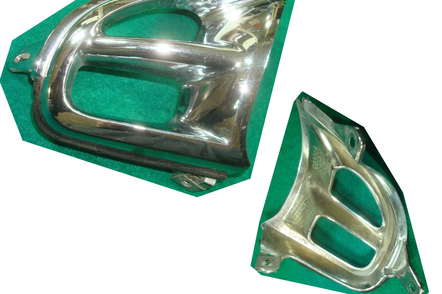 Goldwing GL1800 01 to 10 Duct, L Air Chrome 64296-MCA-000