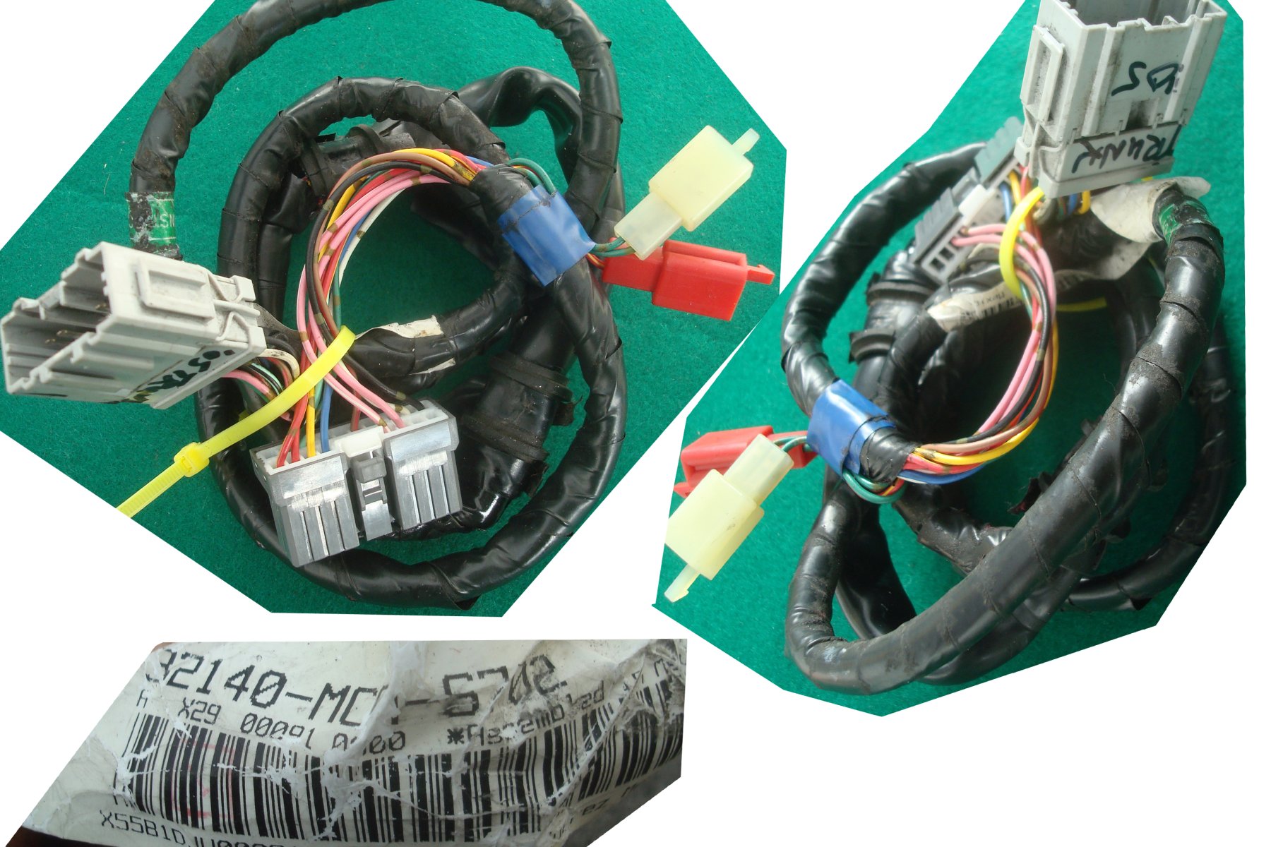 Goldwing GL1800 2005 Trunk Harness 2005 32140-MCA-670