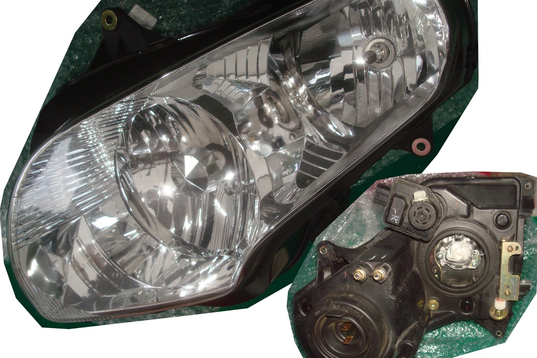 Goldwing GL1800 01 to 10 HEADLIGHT ASSY., Left. 33152-MCA-A61