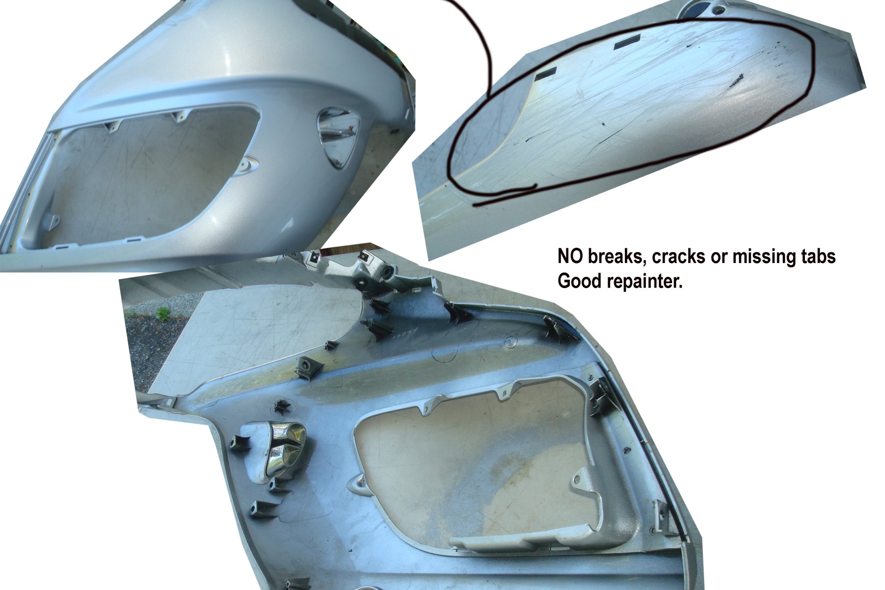 Goldwing GL1800 05 and '07 COWL, R. SIDE NHA27M REPAINTER