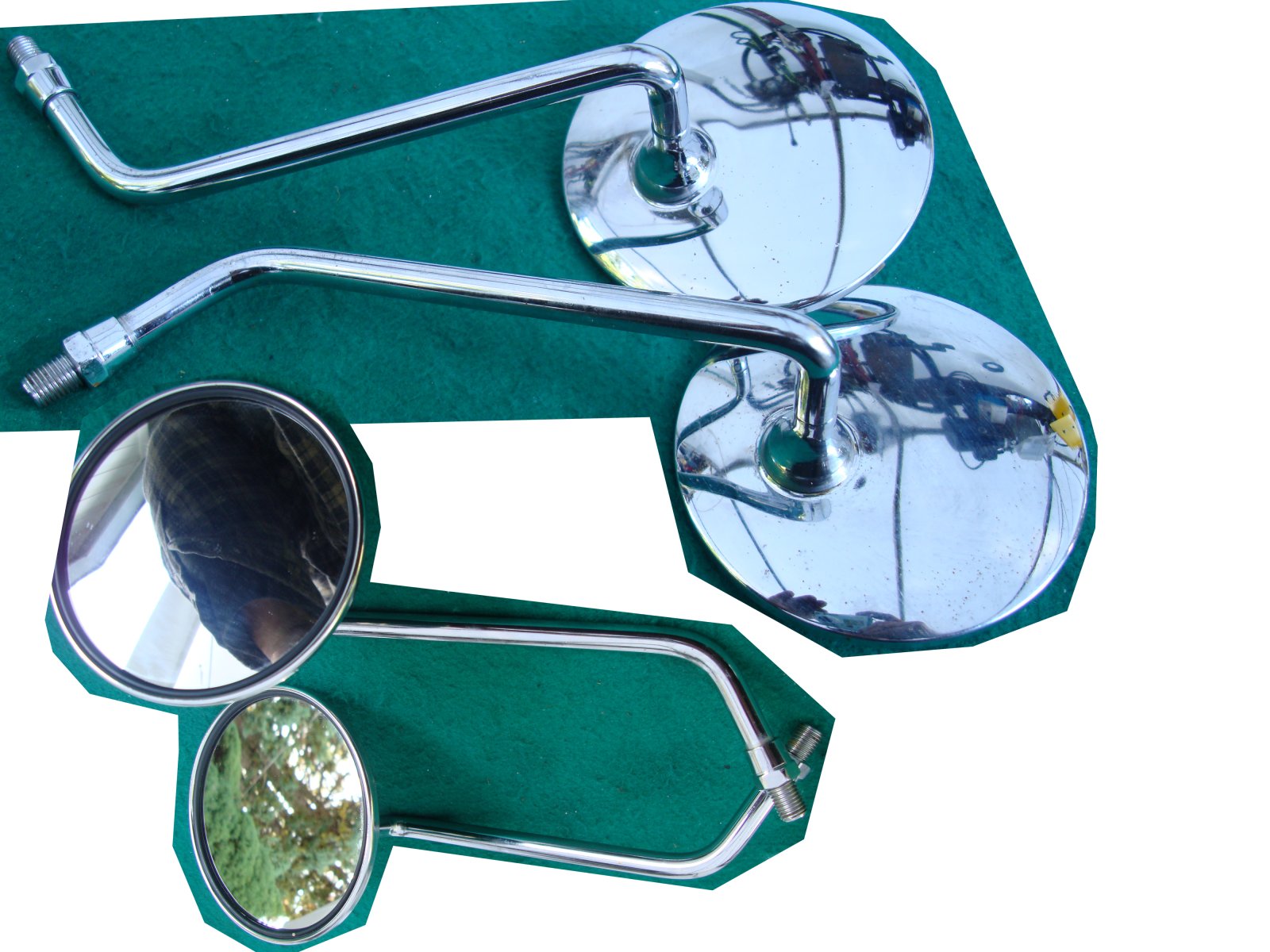 Goldwing GL1000 75 to 79 MIRROR, R. and L SET 88100-371-660