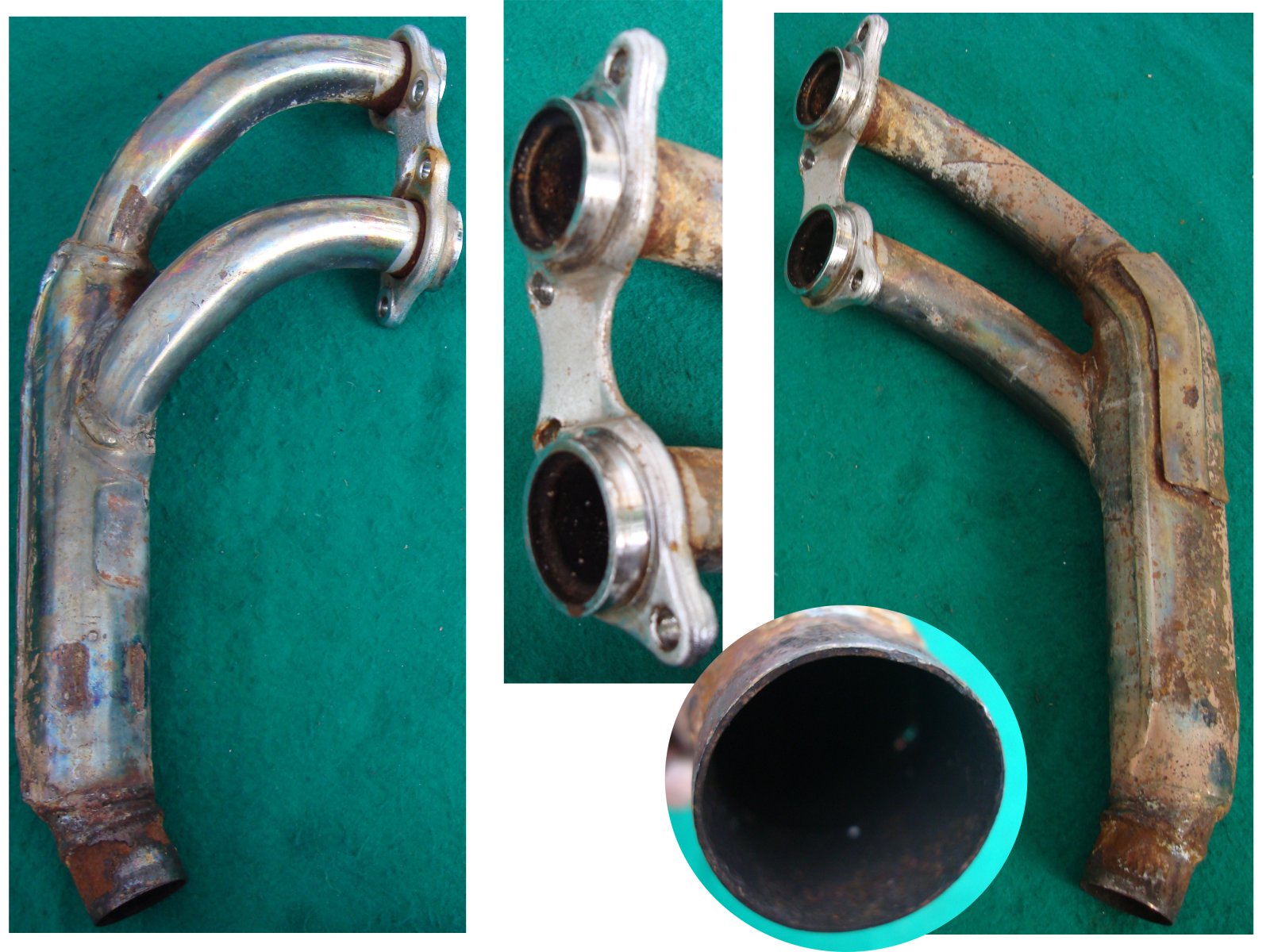 Goldwing GL1000 '75 to 79 PIPE, L. EX.  (Header) 18420-431-671