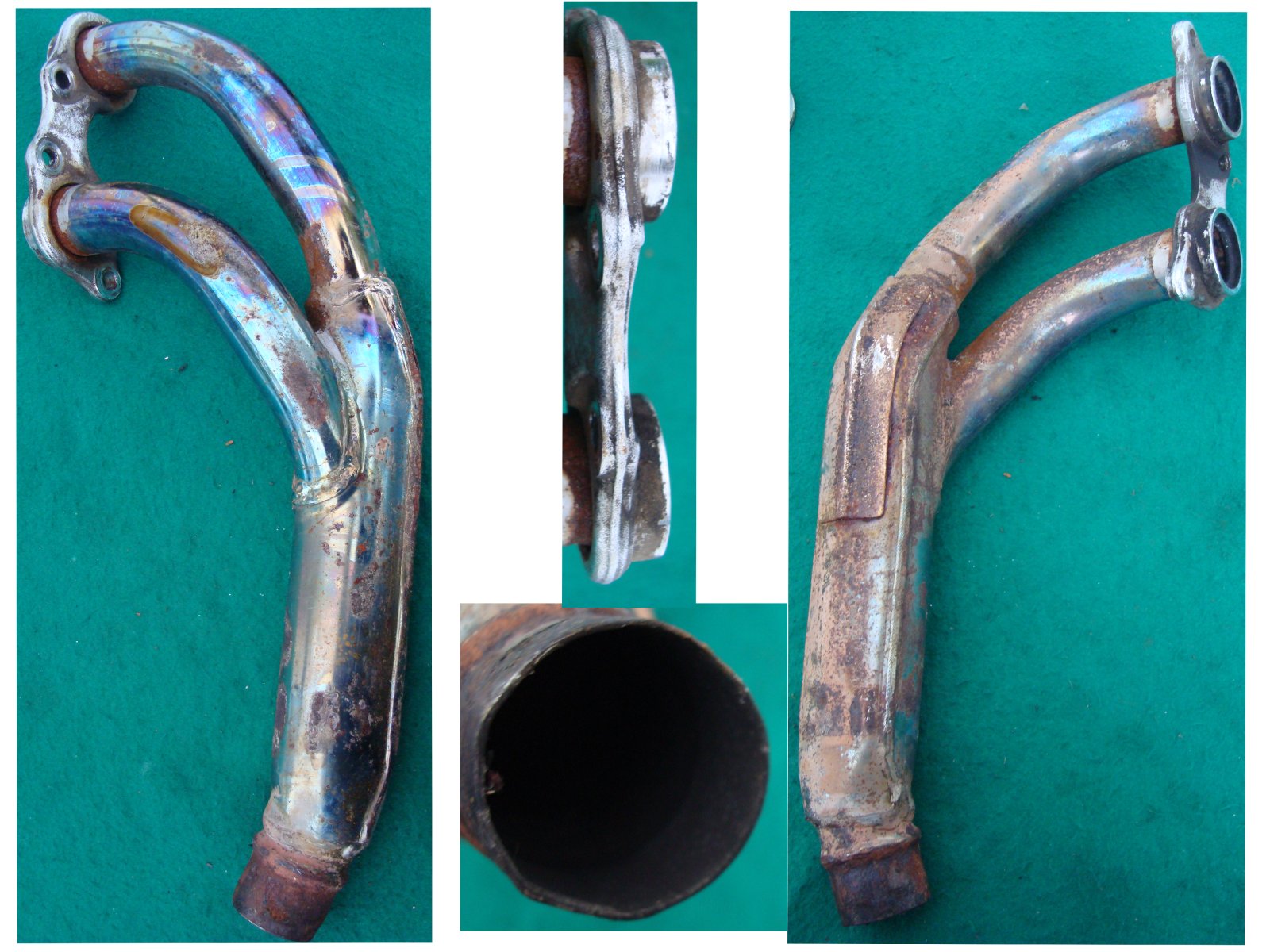 Goldwing GL1000 '75 to 79 PIPE, R. EX.  (Header) 18320-431-671