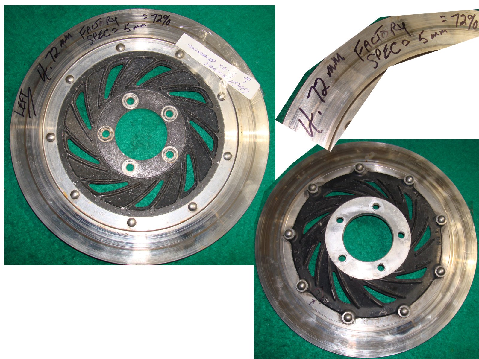 Goldwing GL1100 79 to 83 DISK, L. FR. BRAKE Standard/Interstate 45251-422-010