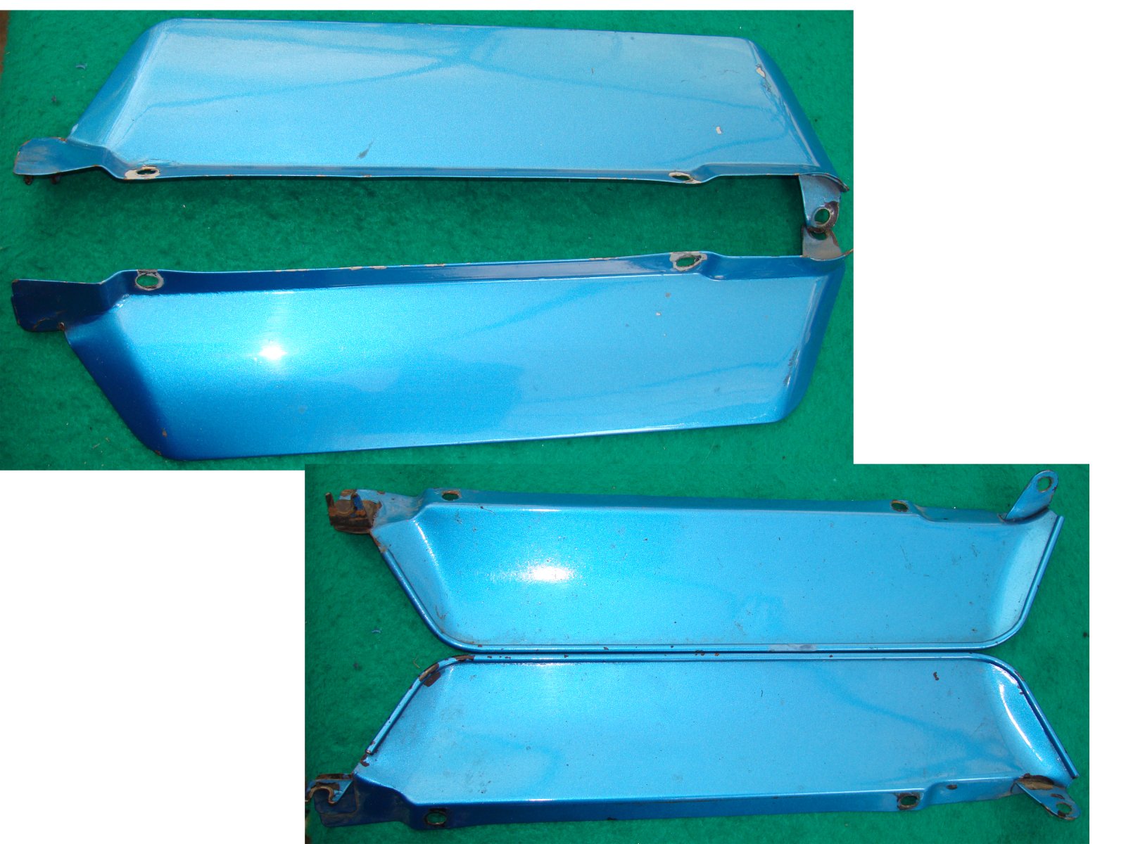 Goldwing GL1000 '75 to 79 COVER, R. and L.  RADIATOR COVER, ZC 85103-431-670