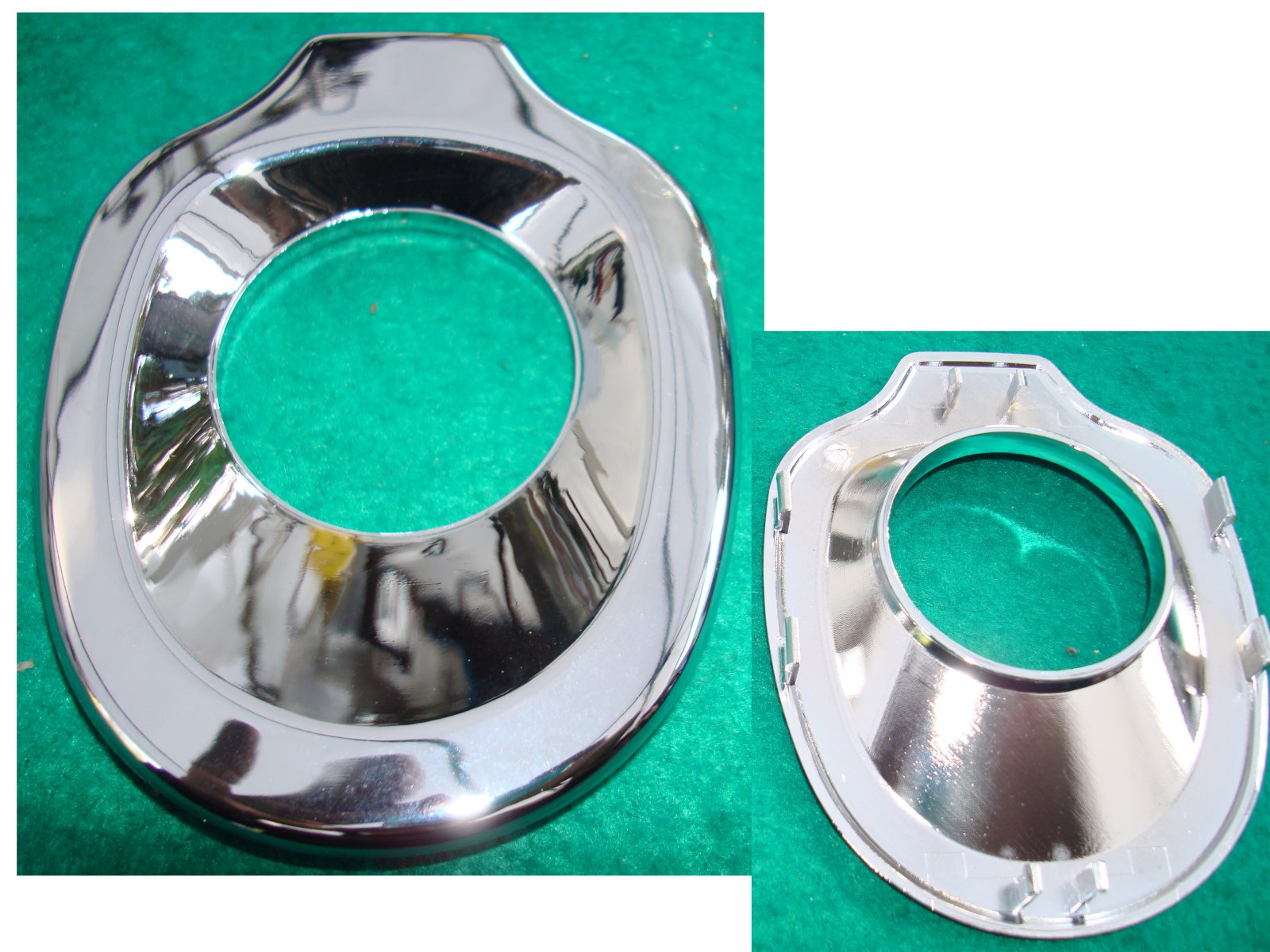 Goldwing GL1800 01 to 05 Chrome Ignition surround trim