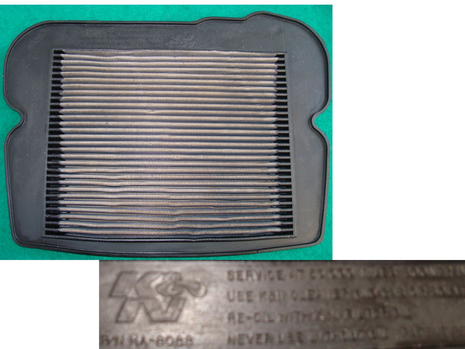 Goldwing GL1500 88 to '00 K & N Air Filter HA-8088