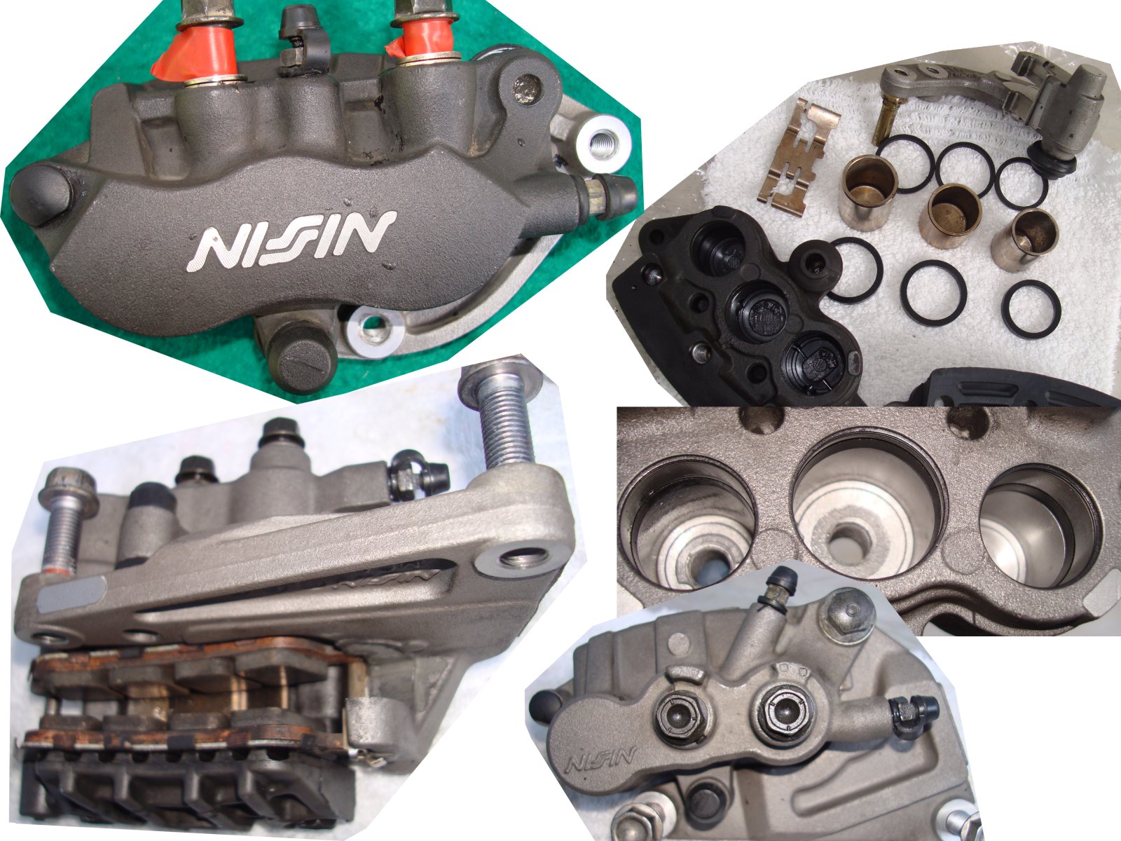 Goldwing GL1800 01 to 17 CALIPER SUB-ASSY., L. FR.  45150-MCA-006