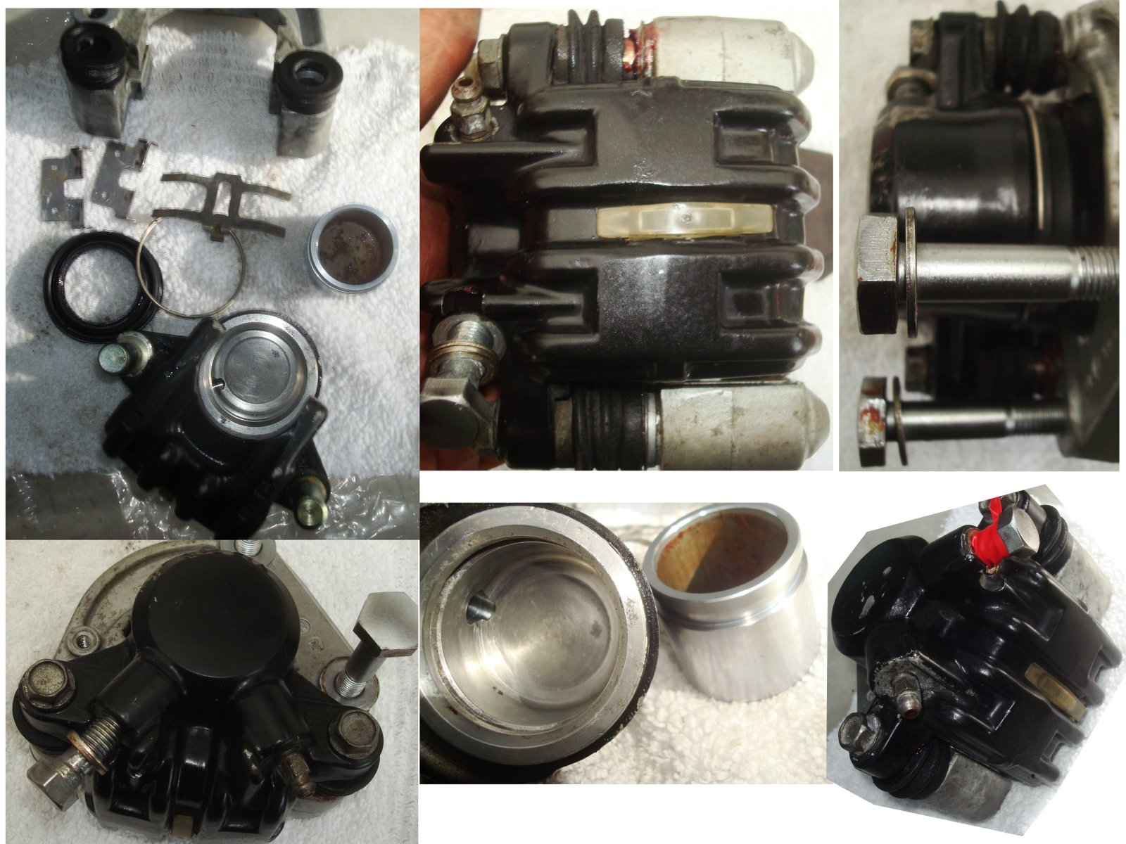 Goldwing GL1000 1978 CALIPER ASSY., L. FR.  (NISSHIN) 45100-410-016