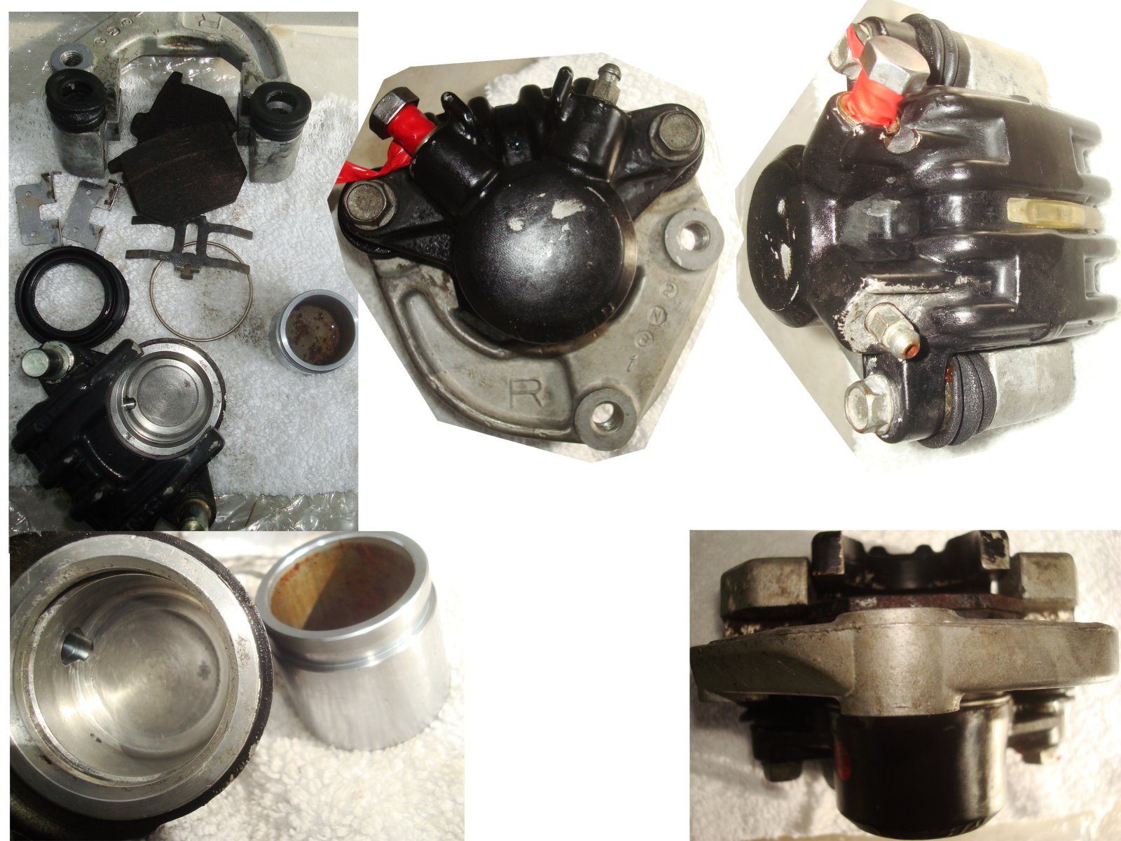 Goldwing GL1000 1978 CALIPER ASSY., R. FR. (NISSHIN)  45200-410-016