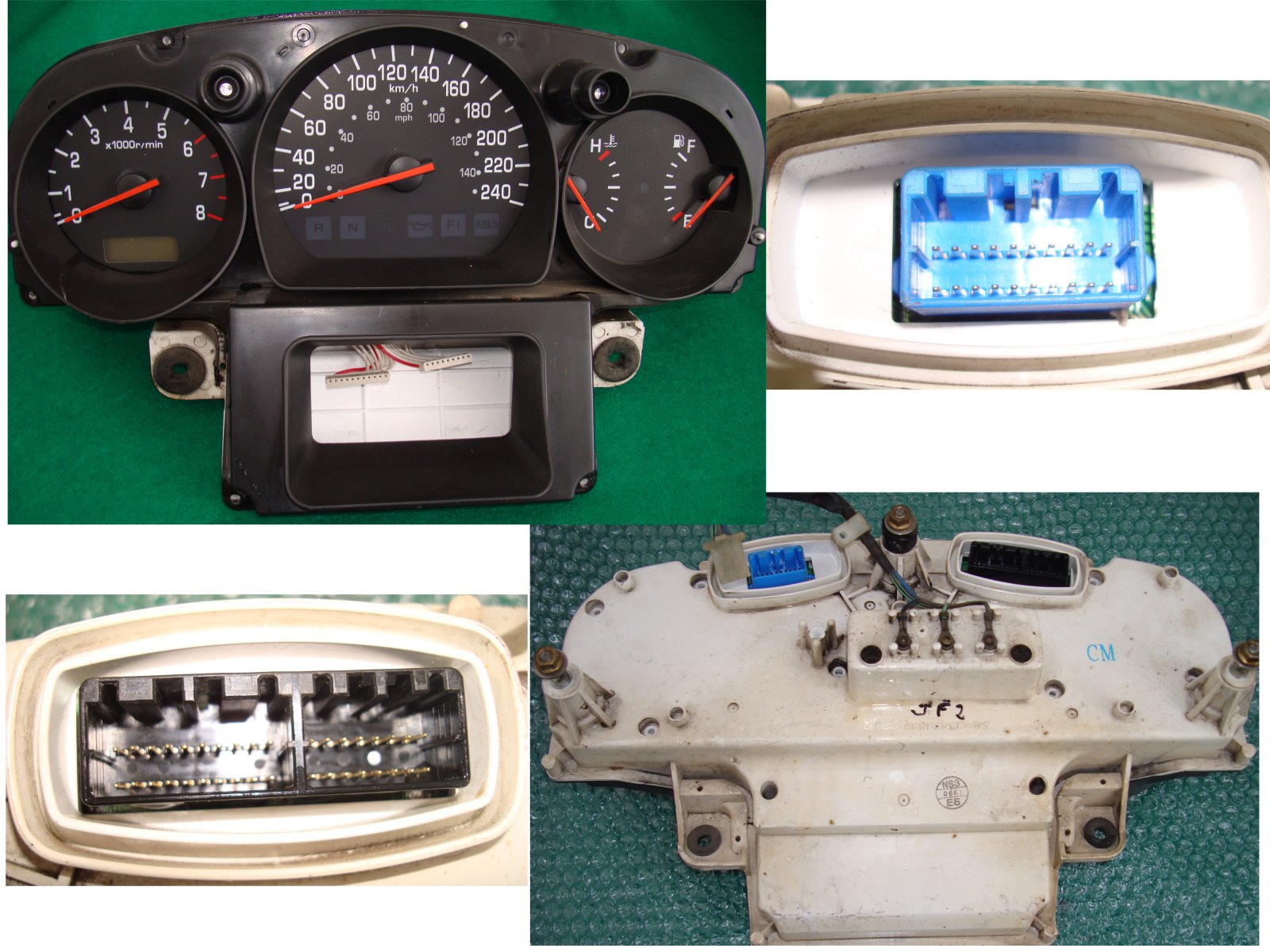 Goldwing GL1800 2001 METER, COMBINATION  37110-MCA-973