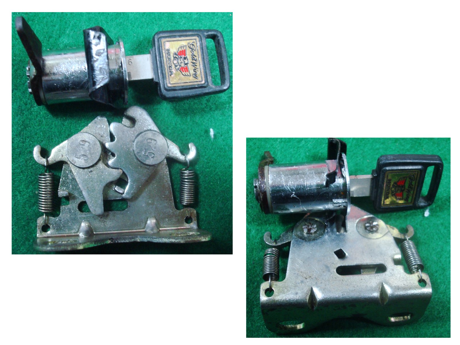 Goldwing GL1000 75 to 77 LOCK, TOP SHELTER  50436-371-003