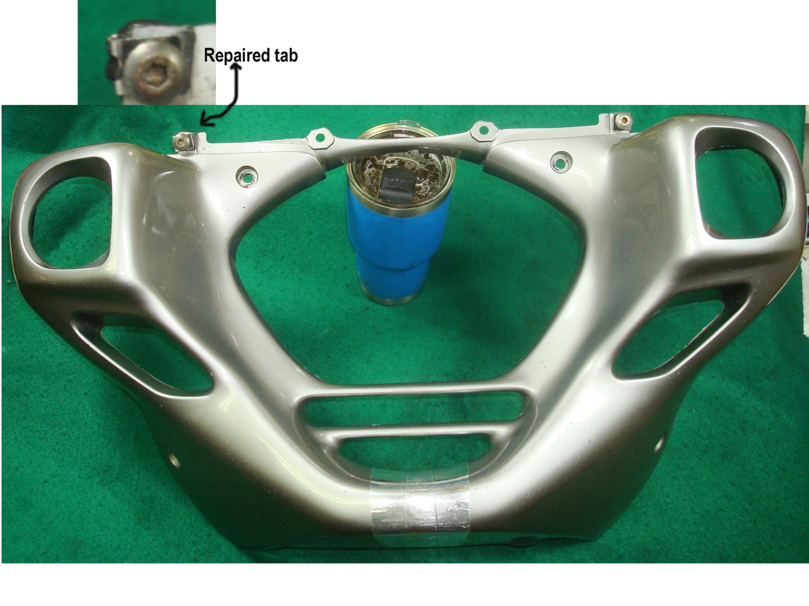 Goldwing GL1800 01 to 10 COWL, FR. (LOWER)  64302-MCA-000ZA