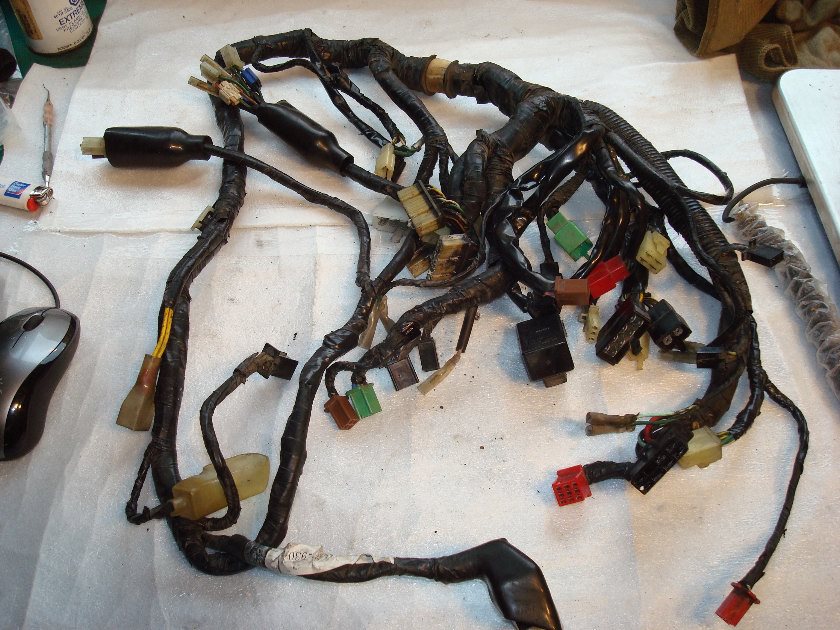 Goldwing GL1200 84 85 complete Aspencade wiring harness 1985