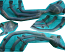 Goldwing GL1800 01 to 05 Right hand exhaust header 18150-MCA-781