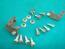 Goldwing GL1500 88 to 90+ Front fender fastener set, complete