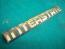 Goldwing GL1100 80 to 83 Saddle bad saddlebag emblem INTERSTATE