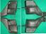 Goldwing GL1800 06 to 10 DUCT, R. RR. L. RR AIR (LOWER) Set 64280-MCA-A80