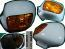 Goldwing GL1800 04 to 05 MIRROR ASSY., L. BACK NHA29 ARCTIC 88120-MCA-A00ZQ