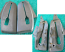 Goldwing GL1800 01 to 05 Windshield adjuster rubbers 64153-MCA-000 64163 