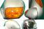 Goldwing GL1800 05 and '07 Left mirror assembly NHA27M BILLET SILVER